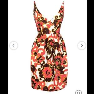 MILLY Paisley Tea Dress